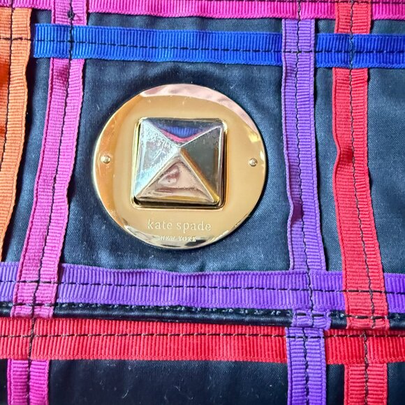 Kate Spade New York Ribbon Plaid Shoulder Bag - Picture 2 of 4